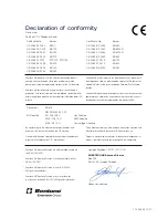 Preview for 24 page of Bentone STG 146 Installation And Maintenance Instructions Manual