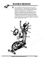 Preview for 21 page of Beny Sports 07PME Assembly & User Manual