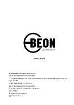 Preview for 10 page of BeON BN-1610 Instruction Manual