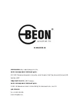 Preview for 16 page of BeON BN-2206 Instruction Manual