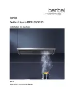 Berbel BEH 60 FL Installation Instructions Manual preview