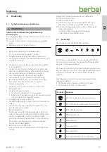 Preview for 19 page of Berbel BKH 110 GL-2 Operating And Installation Instructions