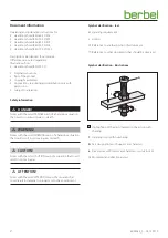 Preview for 2 page of Berbel BKH 120 FO Operating And Installation Instructions