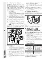 Preview for 6 page of Beretta IDRA DS 200 N Installation And Operation Manual