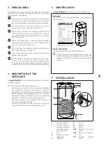 Preview for 3 page of Beretta IDRA MS 150 Installation And Operation Manual