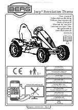 BERG Jeep Revolution Theme User Manual preview