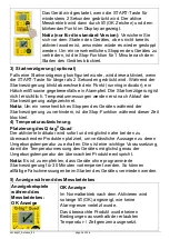 Preview for 16 page of berlinger Q-tag Quad Start Operation Manual