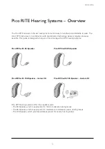 Preview for 5 page of Bernafon Pico RITE Series Fittings Manual