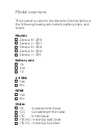 Preview for 3 page of Bernafon Zerena Series Instructions For Use Manual