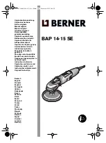 Preview for 2 page of Berner 175035 Original Instructions Manual