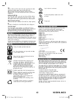 Preview for 43 page of Berner 340654 Original Instructions Manual