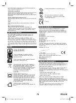 Preview for 79 page of Berner 340654 Original Instructions Manual