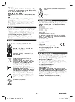 Preview for 83 page of Berner 340654 Original Instructions Manual