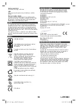 Preview for 95 page of Berner 340654 Original Instructions Manual