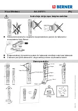 Preview for 38 page of Berner 367171 Instruction Manual