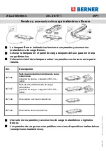 Preview for 71 page of Berner 367171 Instruction Manual