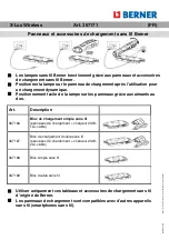 Preview for 101 page of Berner 367171 Instruction Manual