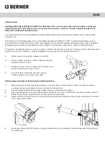 Preview for 108 page of Berner 414401 Instruction Manual