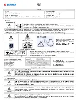 Preview for 36 page of Berner 91103 User And Maintenance Manual