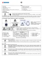 Preview for 56 page of Berner 91103 User And Maintenance Manual