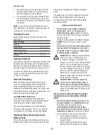 Preview for 20 page of Berner BACIW-18V Instruction Manual And Safety Instructions