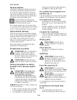 Preview for 120 page of Berner BACIW-18V Instruction Manual And Safety Instructions