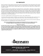 Preview for 8 page of Berner IDC12 Series Installation & Maintenance Instructions Manual