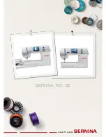 Preview for 1 page of Bernina 750 QE User Manual