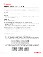 Preview for 4 page of Bernina B 215 Workbook