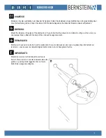 Preview for 7 page of BERNSTEIN EX802 Assembly Instructions Manual