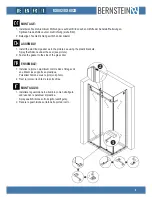 Preview for 9 page of BERNSTEIN EX802 Assembly Instructions Manual