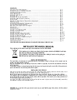 Preview for 2 page of Bertazzoni 90x60 cm (type M92/M92V)Dual oven Installation And Use Manual