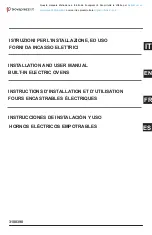 Preview for 1 page of Bertazzoni F605LAGEKX Installation And User Manual