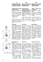 Preview for 6 page of Bertazzoni LA GERMANIA F670 Installation - Use - Maintenance