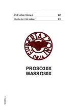 Bertazzoni MASSO30X Instruction Manual preview