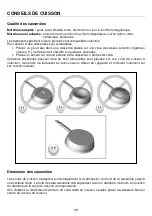 Preview for 49 page of Bertazzoni P603IC1B2GNEE Instructions For Use Manual