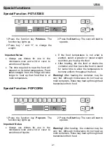 Preview for 21 page of Bertazzoni PROF24SOEX Instruction Manual