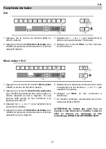 Preview for 57 page of Bertazzoni PROF24SOEX Instruction Manual