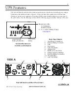 Preview for 7 page of Best Power SOLA UPS 620 Rackmount 1000 VA User Manual