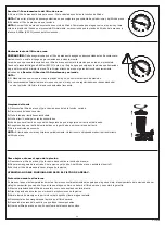 Preview for 22 page of Bestway 58367 Owner'S Manual