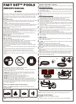 Preview for 2 page of Bestway 6942138968767 Owner'S Manual