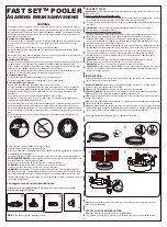 Preview for 26 page of Bestway 6942138968767 Owner'S Manual