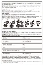 Preview for 47 page of Bestway Fast Set 57416 Owner'S Manual