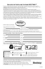 Preview for 36 page of Bestway HYDROJET Owner'S Manual