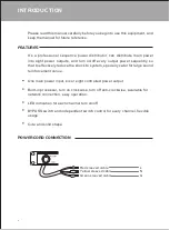 Preview for 4 page of Beta Three PX128 User Manual