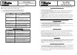 Preview for 4 page of Beta 1498A/24 Instructions For Use Manual