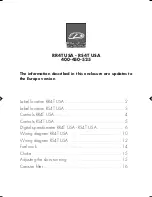 Preview for 3 page of Beta RR4T USA 400 User Manual