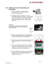 Preview for 22 page of Betafence R2000 Installation Manual