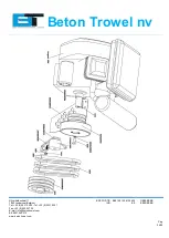 Preview for 24 page of Beton Trowel BT120-2/4/HPFV35 Instruction Manual