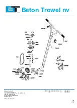 Preview for 15 page of Beton Trowel BT120H270 Instruction Manual